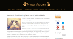 Desktop Screenshot of egyptian-witchcraft.com