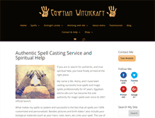 Tablet Screenshot of egyptian-witchcraft.com